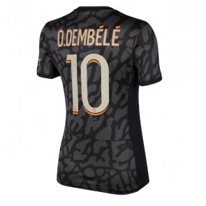 Paris Saint-Germain Ousmane Dembele #10 Koszulka Trzecich Kobiety 2023-24 Krótki Rękaw